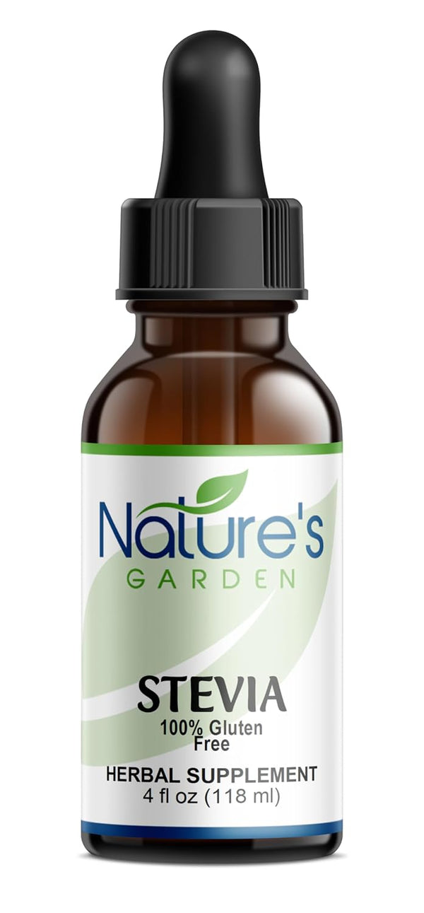 Nature's Garden - Stevia - 4 oz Liquid- Single Alcohol Free -