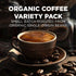 Pack, 56 8 100% Maud's Organic Coffee Pods Variety ct, Assorted Flavors, Single Serve Pods Arabica Coffee, Compatible