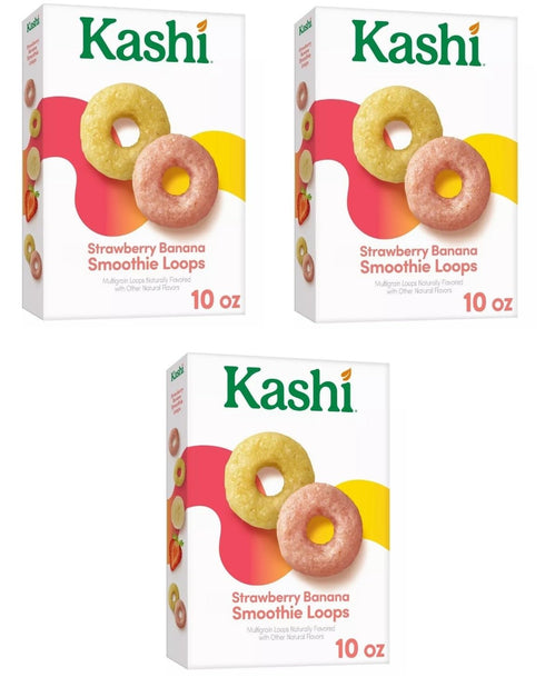 Generic Cold Breakfast Cereal byKashi- Strawberry Banana Smoothie Loops Cereal - 12.7 Oz
