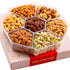 NUT CRAVINGS - Easter Mixed Nuts Gift Basket in Red Gold Box