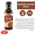 14 oz (2 Pack) Oriental Wok Bourbon Infused Chicken Sauce, Authentic Kentucky Bourbon, Savory & Sweet Blend, Ideal