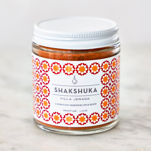 Villa Jerada Shakshuka Spice Seasoning Mix Blend, Use on Eggs, 1.76 oz (SHAKSHUKA - 2 JARS)