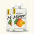 100% 3.17oz (24 Pack) Golden Farms Mango Pouches, Single Ingredient Healthy Snacks, Pure Fruit, No Added Sugar, Vegan