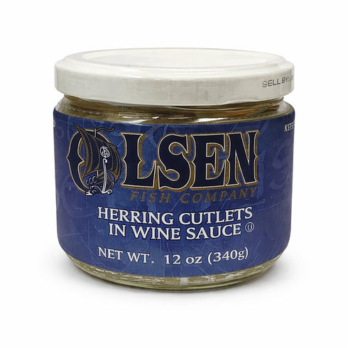 4 pack Olsen's Herring in Wine Sauce