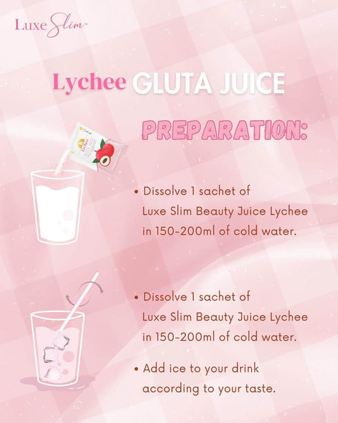 Generic 500g Luxe Slim Half Kilo Lychee Gluta Juice