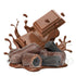 2 lbs Chocolate Covered Black Licorice Bits by Its Delish, Bag Bulk | Black Licorice Bites Coated in Dark Chocolate