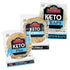 Toufayan KETO Bread Variety Pack Bundle, Includes Keto Pita Bread, Flatbread and