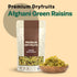Generic -200 Premium Seedless Green Raisins | Kishmish | Nutritious| Rich in Iron | Green Kishmish Round and Sweet |