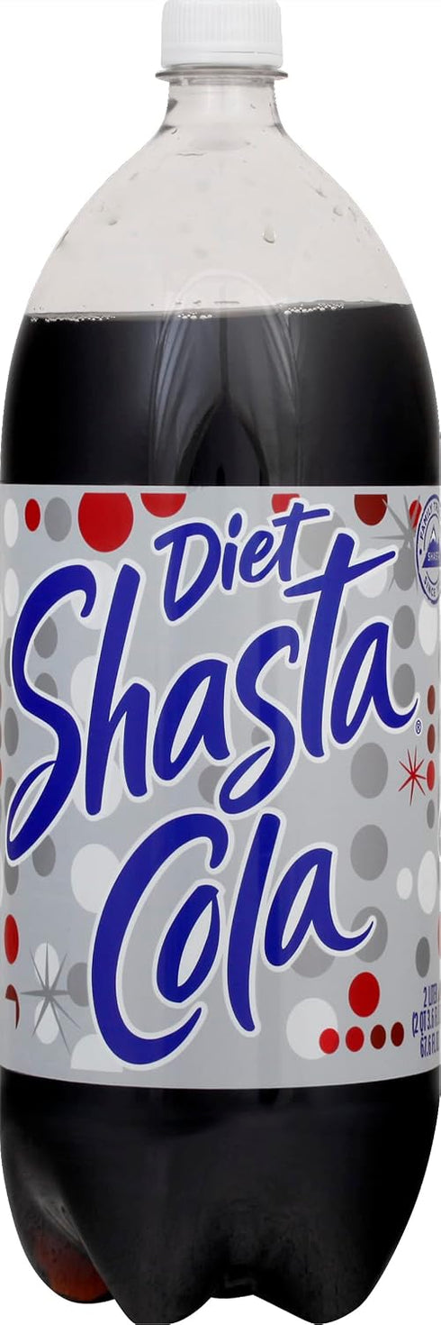 DIET SHASTA SHASTA COLA SODA DIET NR PLASTIC BOTTLE 1 CT 67.6 OZ -
