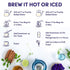 (15 VAHDAM, Butterfly Pea Flower Pyramid Bags) Vegan, Non-GMO | Delicate & Earthy | Direct From Source Plant-Based