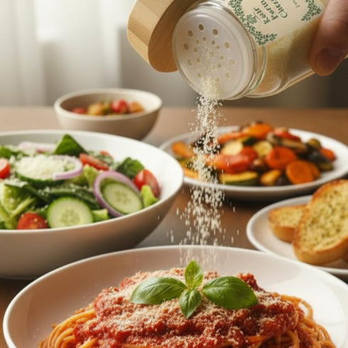 1.5 oz (42 Kefir Parm Cheese - Lactose Free Parmesan Cheese Substitute - Shaker gr)