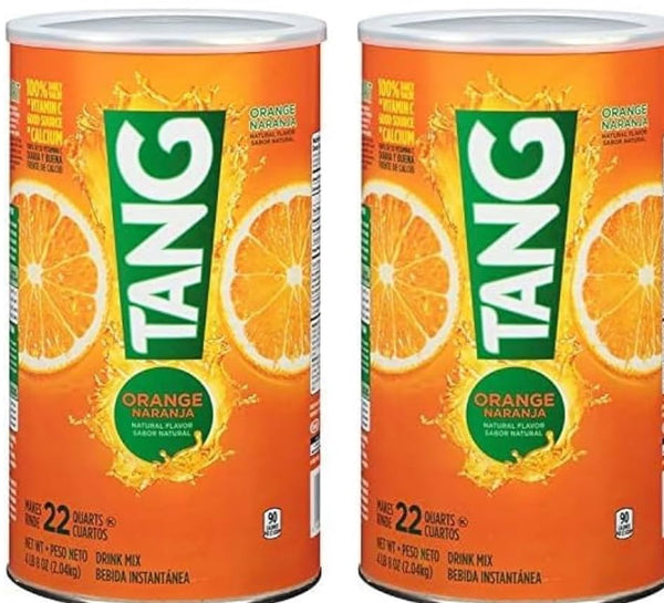 Generic Tang Orange Naturally Flavored Powdered Soft Drink Mix, 2 ct Pack, 58.9