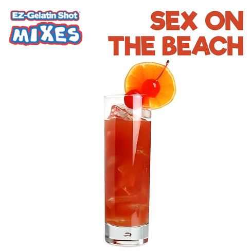 Sex On The Beach Jello Shot Mix, 6.78 oz - Premium Gluten-Free Jello Mix for Shots