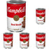 Campbell's Condensed Beef Broth, 10.5 Ounce Can (Pack of 5)