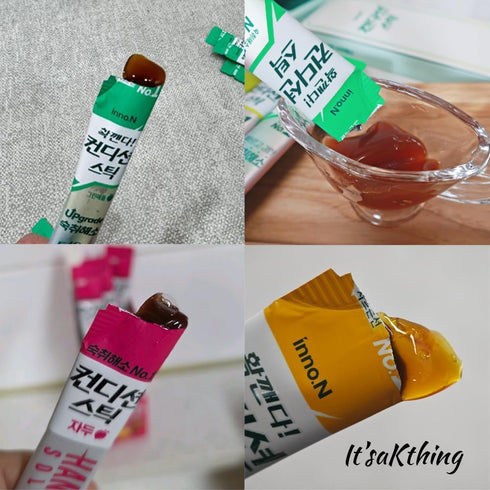 It'saKthing 18g*10 Fresh tmorrow Jelly Stick Mango Flavor Sticks