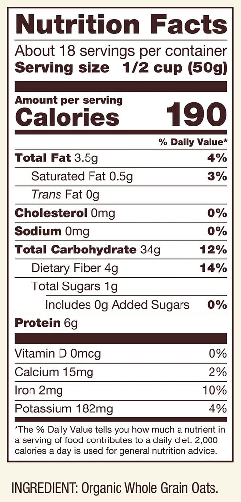 16-ounce (Pack 4) Bob's Red Mill Organic Extra Thick Rolled Oats