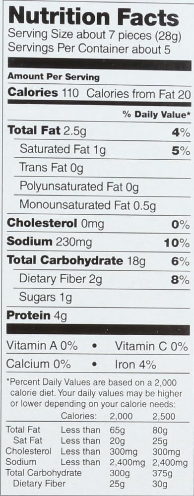 Old London Melba Snacks, Whole Grain, 5.25 ounce 1 Count