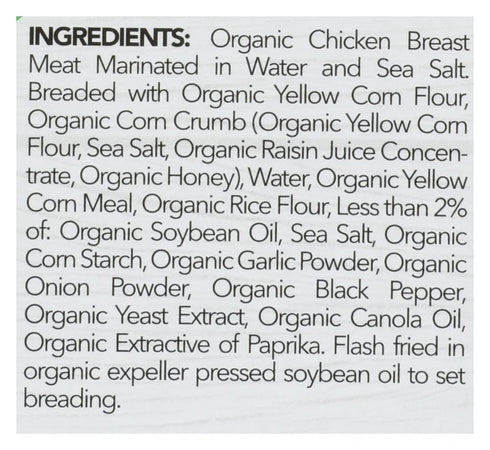 Bell & Evans 12 OZ Organic Chicken Nugget