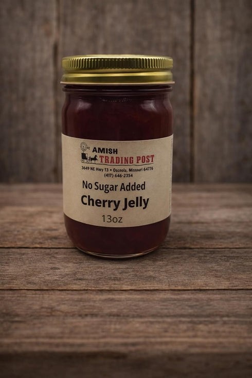 Generic Amish No Sugar Added Jams and Jellies (Cherry)