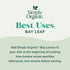 Simply Organic Whole Bay Leaf, 0.14 Ounce Glass Jar, Kosher, Non GMO