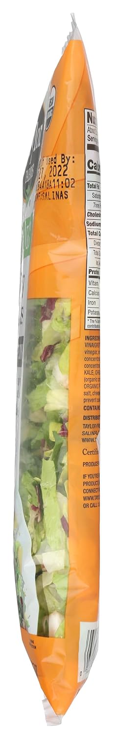 Taylor Farms 8.8oz Organic Honey Citrus Chopped Salad Kit