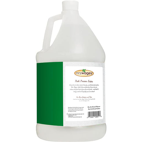 128 Oz (Pack 2) Mrs. Wages Pickling and Canning Vinegar, Fl