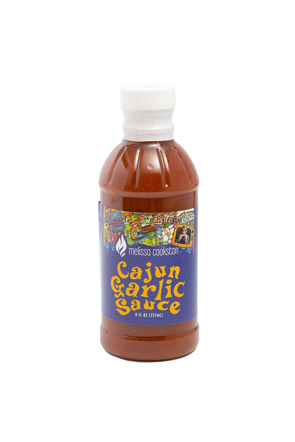 Cajun Garlic Sauce - Melissa Cookston - Versatile Spicy - 8 FL Oz