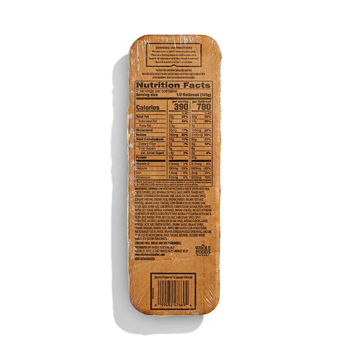 10.1 OZ WHOLE FOODS MARKET Pepperoni Sausage Flatbread