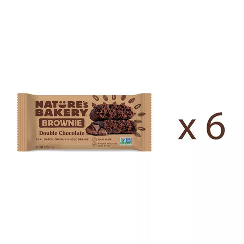 2 OZ NATURES BAKERY Double Chocolate Brownies