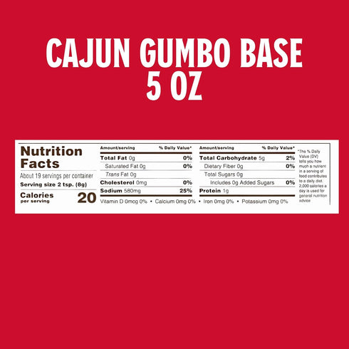 Louisiana Base Gumbo - Authentic Delicious Gumbo - Just Add Your Choice of Meat and or Seafood - Bring the Taste