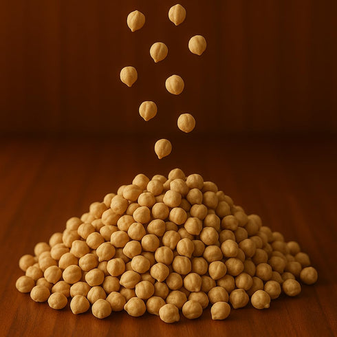 Generic (15 Premium Raw Garbanzo Beans | Dried Chickpeas | US Grown | Traditional Mediterranean Legume | Vegan Low