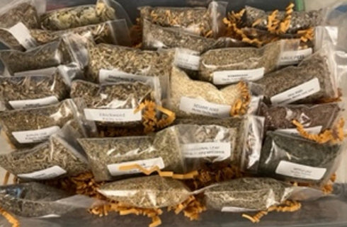 20 40mm (9"x6"x3") Herb Wiccan Apothecary Kit - Witchcraft, Wiccan, Pagan Herb Starter Kit - Roll of Easy Light