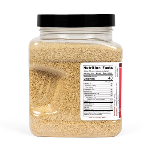 1.5LB (Pack 1) Hoosier Hill Farm Granulated Honey Crystals