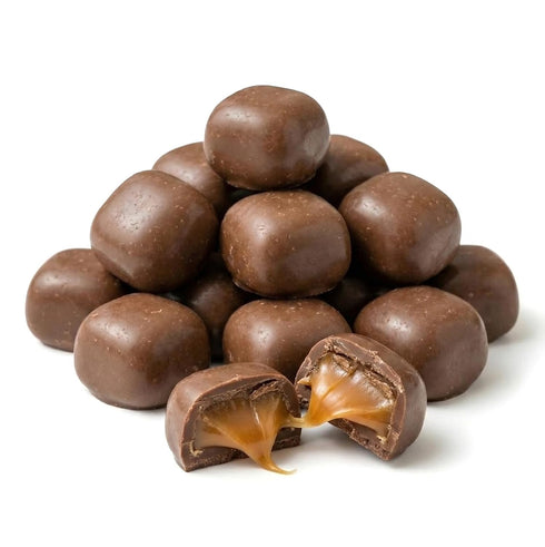 3 NY Spice Shop Milk Chocolate Sea Salt Caramels - Pound Gourmet Chocolate Candy - Sweet & Salty Treats, Chocolate