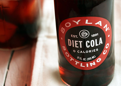 12 oz, 12 Count Boylan Diet Soda, Cane Cola, fl