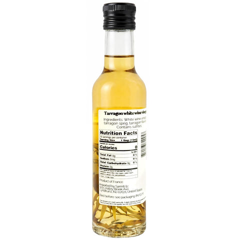 8.5 oz Sanniti French Tarragon White Wine Vinegar, fl Aromatic Herb-Infused Vinegar | Gourmet European Pantry Staple