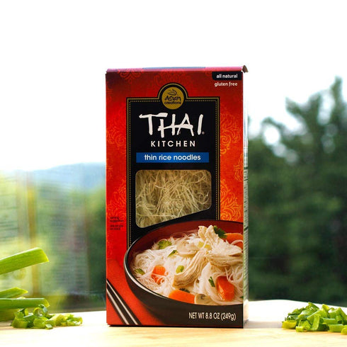 8.8 oz (Pack 3) Thai Kitchen Gluten Free Thin Rice Noodles
