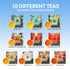 beicai (50 Count) 10 Set Pack BEI CAI Tea Bags Sampler Assortment Box Different Flavors,Perfect Variety Individually