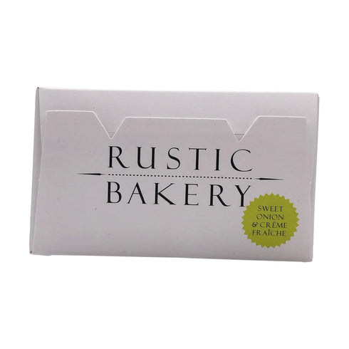 6 Rustic Bakery, Flatbread Onion Creme French, Ounce