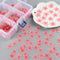 70pcs 0.9" Edible Wafer Paper Pink Cherry Blossom Flowers for Cupcake & Cake Toppers