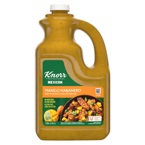 Knorr Professional Mango Habanero Sauce, Ready to Use Sauce for Foodservice, Gluten