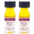 LorAnn Oils Super Strength Flavoring - Banana Cream, Pack of 2, 0.125 fl oz - Bold, Natural Flavors for Candy Making