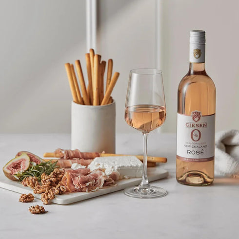 750ml (750ml, 2) Giesen Non-Alcoholic Ros - Premium Dealcoholized Rose Wine from New Zealand