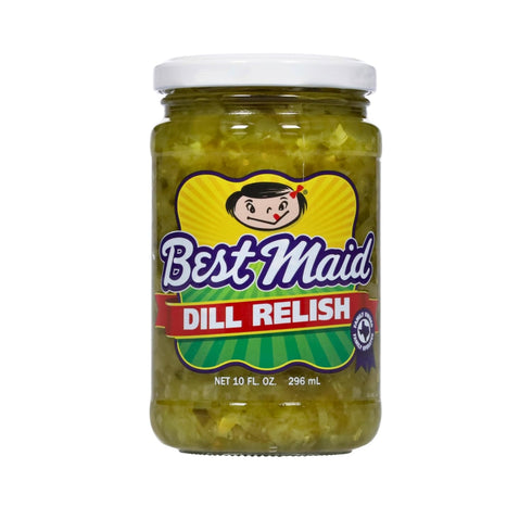 10 3 Packs Pack) Best Maid Products Pickle Relish Ounce - Sweet, Dill, Jalapeno Sweet, or Jalapeno Mustard (Variety