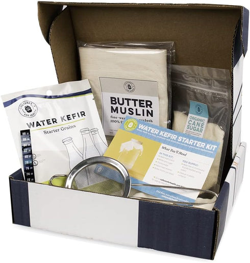 Cultures For Health Water Kefir Starter Kit | Easy To Maintain Kefir Starter Culture | Bulgaros De Leche Vivos |