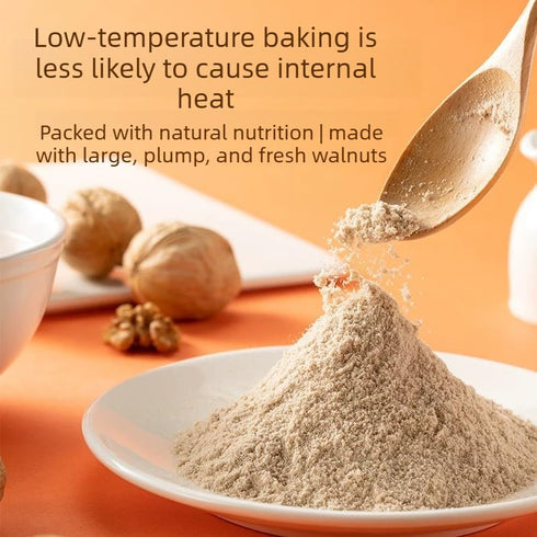 700g Oatmeal Walnut Powder | Instant Blended Cereal with Roasted Nuts & Grains - Rich & Nutty Breakfast Mix | Smooth