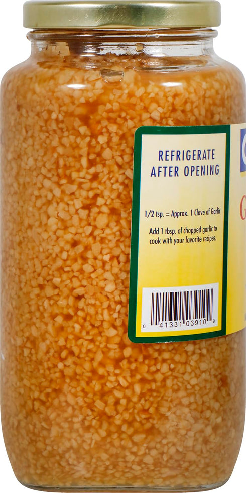 32 oz. Goya Chopped Garlic - jar