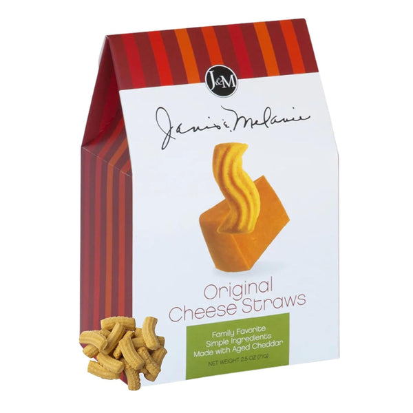 J&M Foods Original Cheese Straws, Family Favorite Snacks, Made with Aged Cheddar,