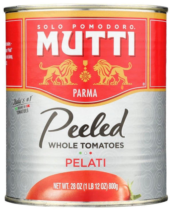 GREAT BRITISH TRADING LIMITED Mutti Peeled Tomatoes 28 oz each (6 Items Per Order)