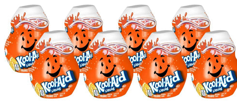 Kool-Aid Orange Liquid Drink Mix Variation (1.62 Fl Oz (Pack of 8),